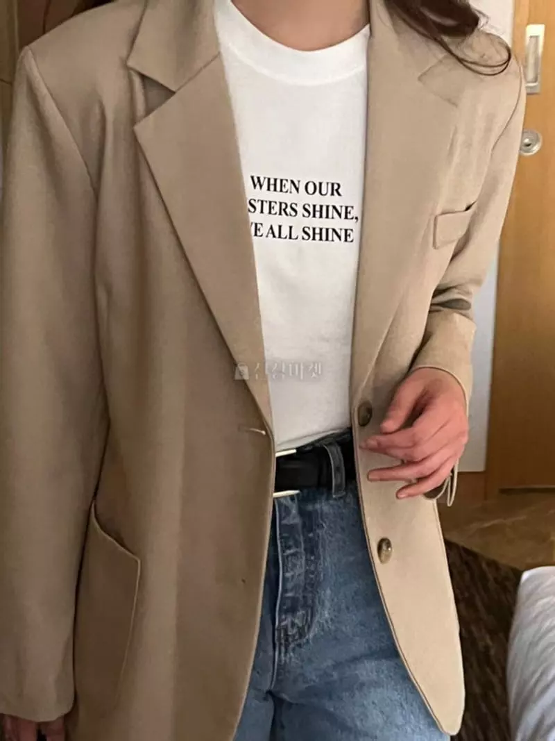 Atthismoment - Korean Women Fashion - #momslook - Pocket Jacket