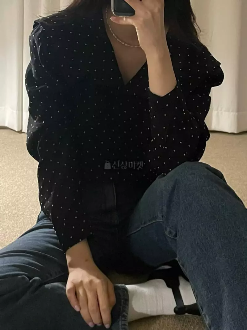 Atthismoment - Korean Women Fashion - #womensfashion - Bubble Blouse - 4