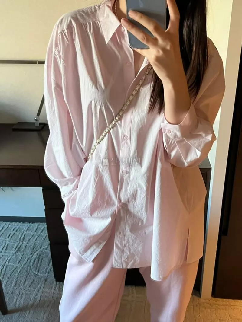 Atthismoment - Korean Women Fashion - #pursuepretty - Shirring Shirt - 3