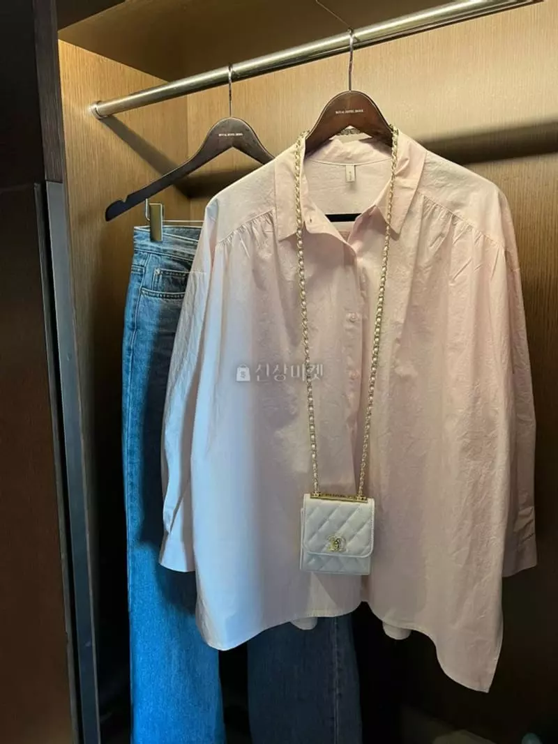 Atthismoment - Korean Women Fashion - #pursuepretty - Shirring Shirt - 4