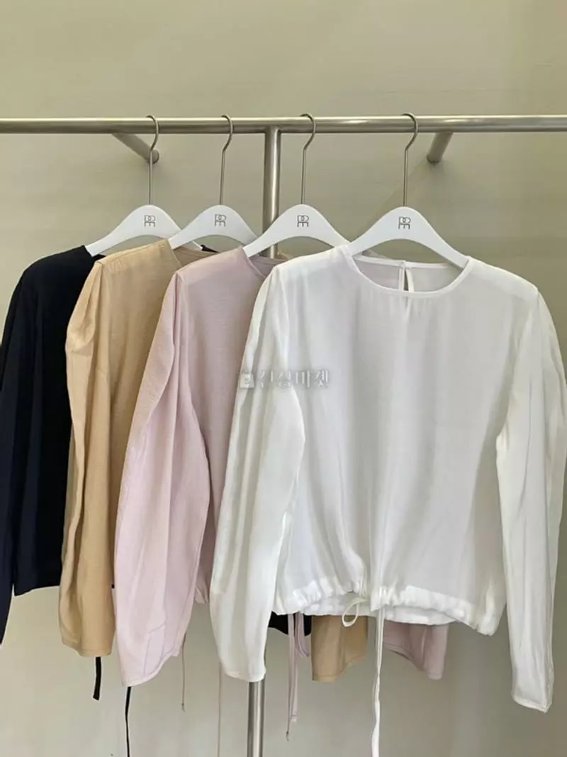 Atthismoment - Korean Women Fashion - #restrostyle - Tulip Blouse - 3