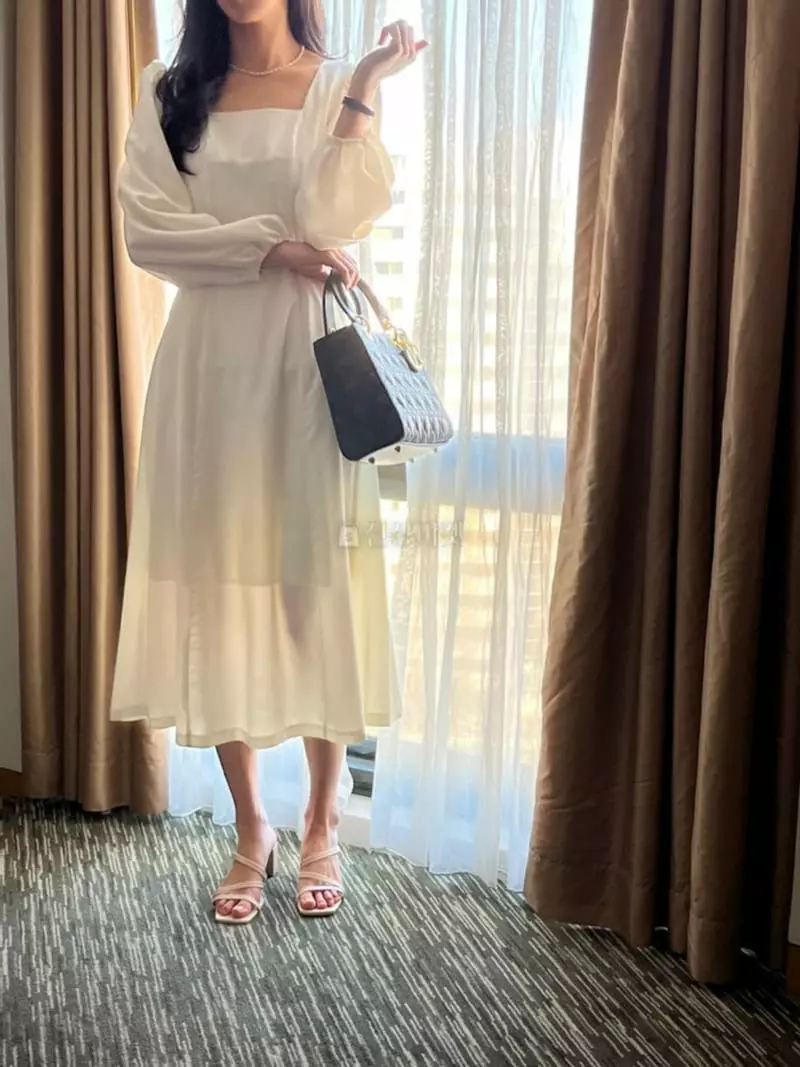 Atthismoment - Korean Women Fashion - #restrostyle - Blossom One-piece