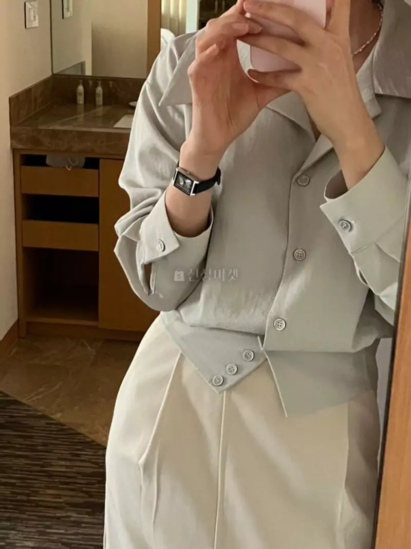 Atthismoment - Korean Women Fashion - #thelittlethings - Banding Blouse