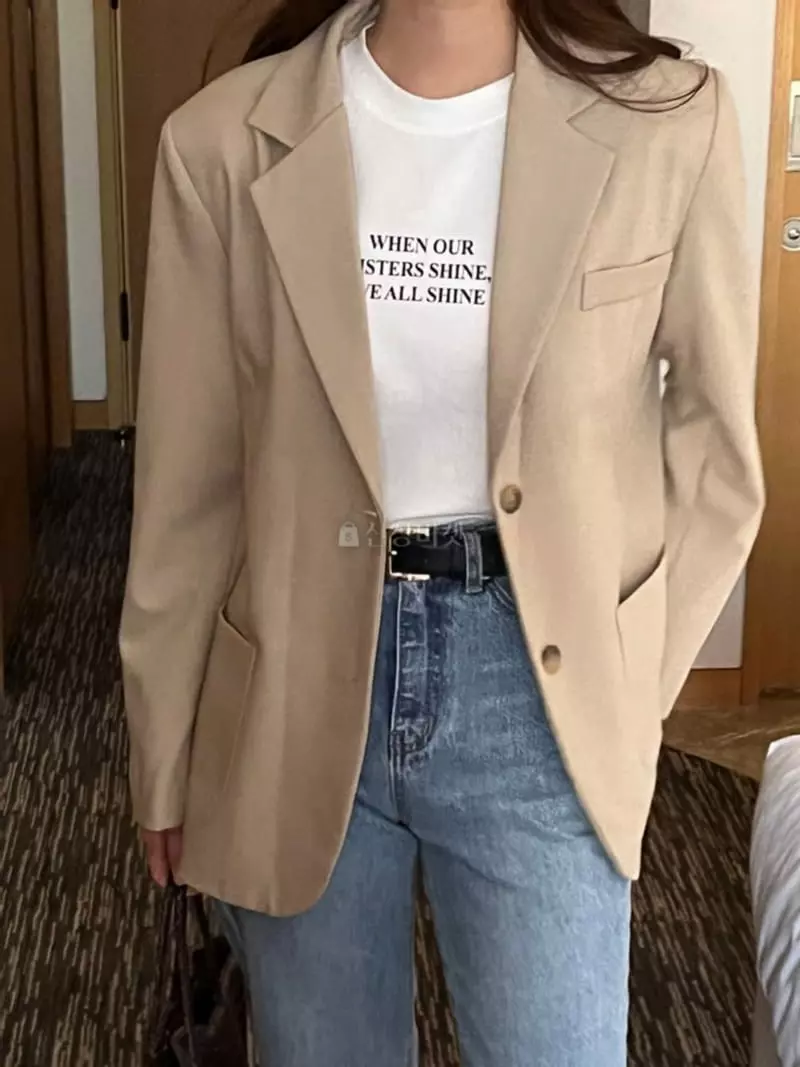Atthismoment - Korean Women Fashion - #womensfashion - Pocket Jacket - 2