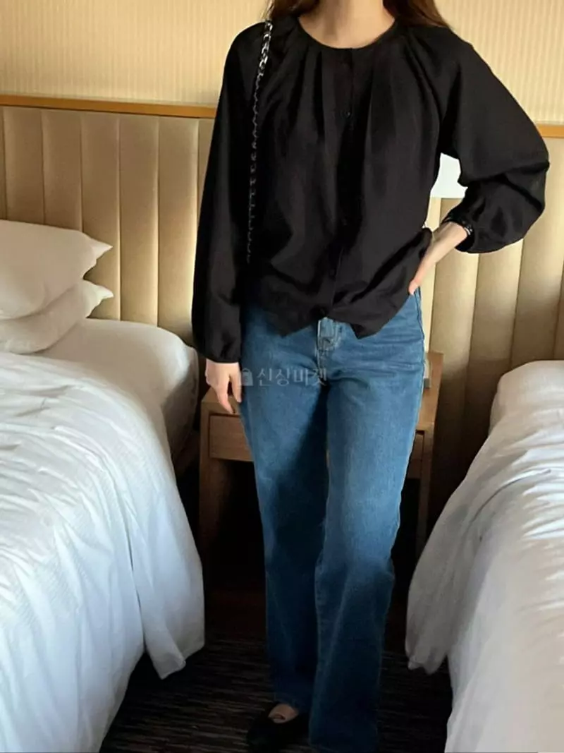 Atthismoment - Korean Women Fashion - #womensfashion - Pintuck Blouse - 2