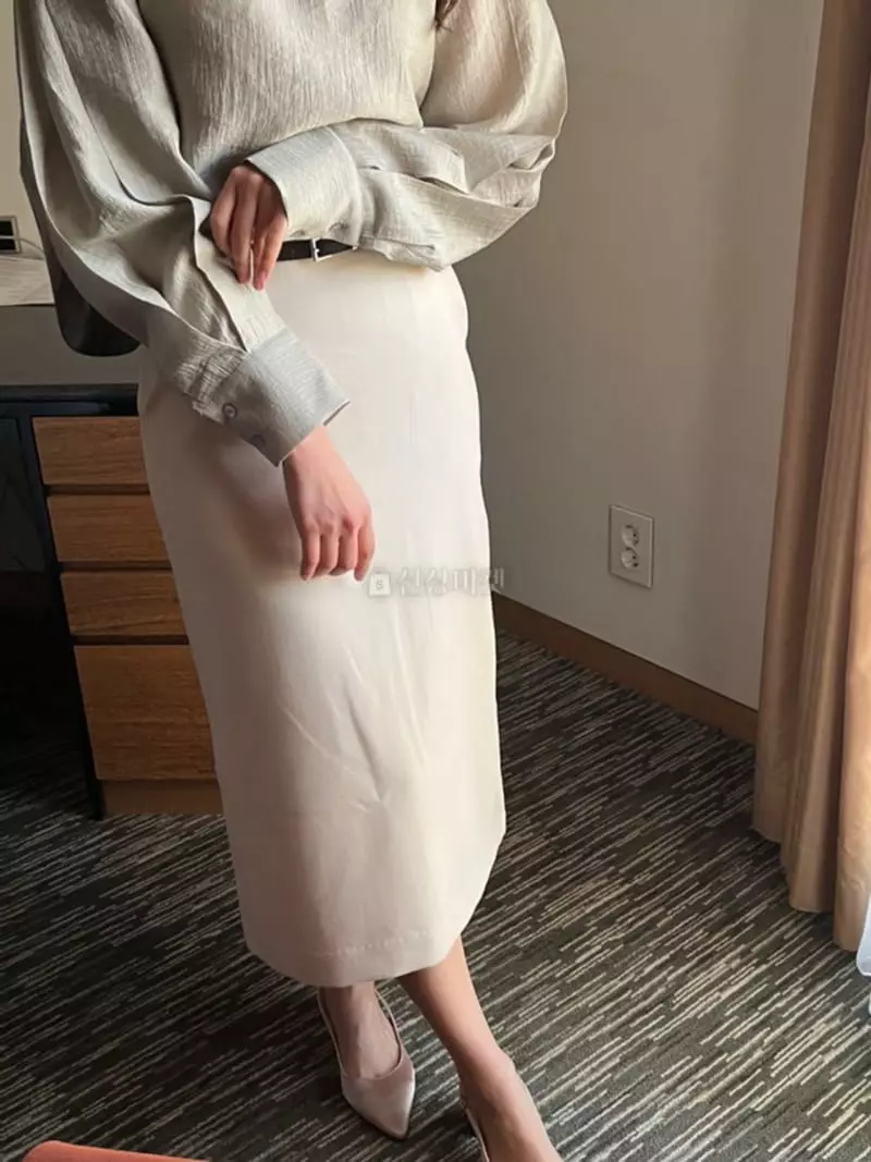 Atthismoment - Korean Women Fashion - #womensfashion - Belt Skirt (belt set)