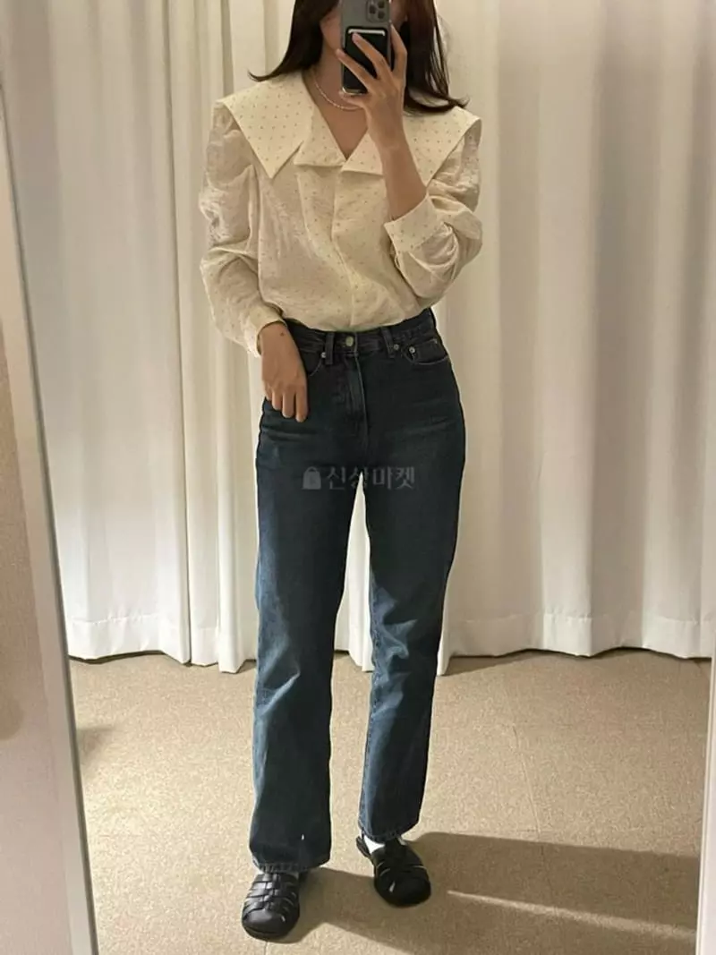Atthismoment - Korean Women Fashion - #womensfashion - Bubble Blouse - 3
