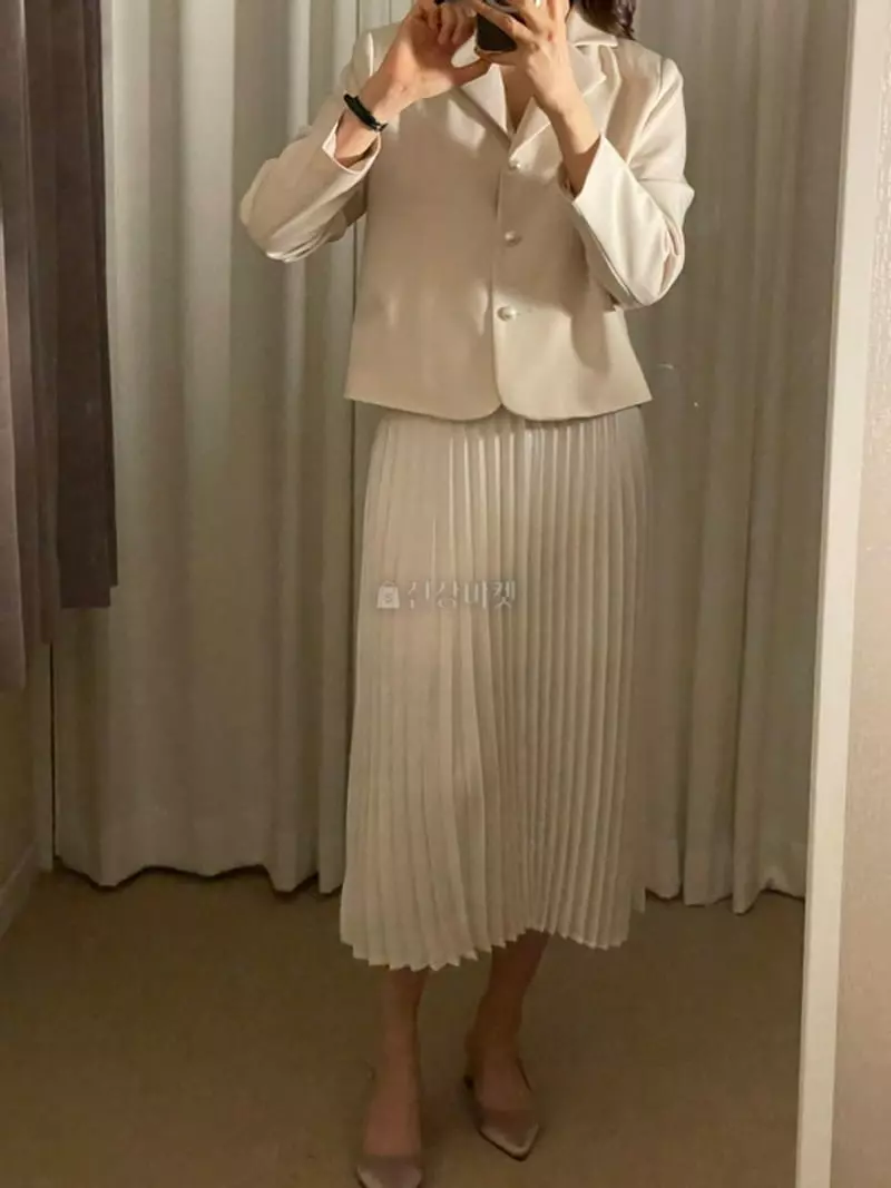 Atthismoment - Korean Women Fashion - #womensfashion - Wrinkle Skirt - 2