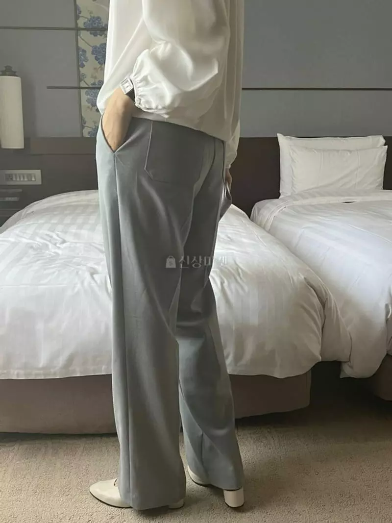 Atthismoment - Korean Women Fashion - #womensfashion - Pocket Pants