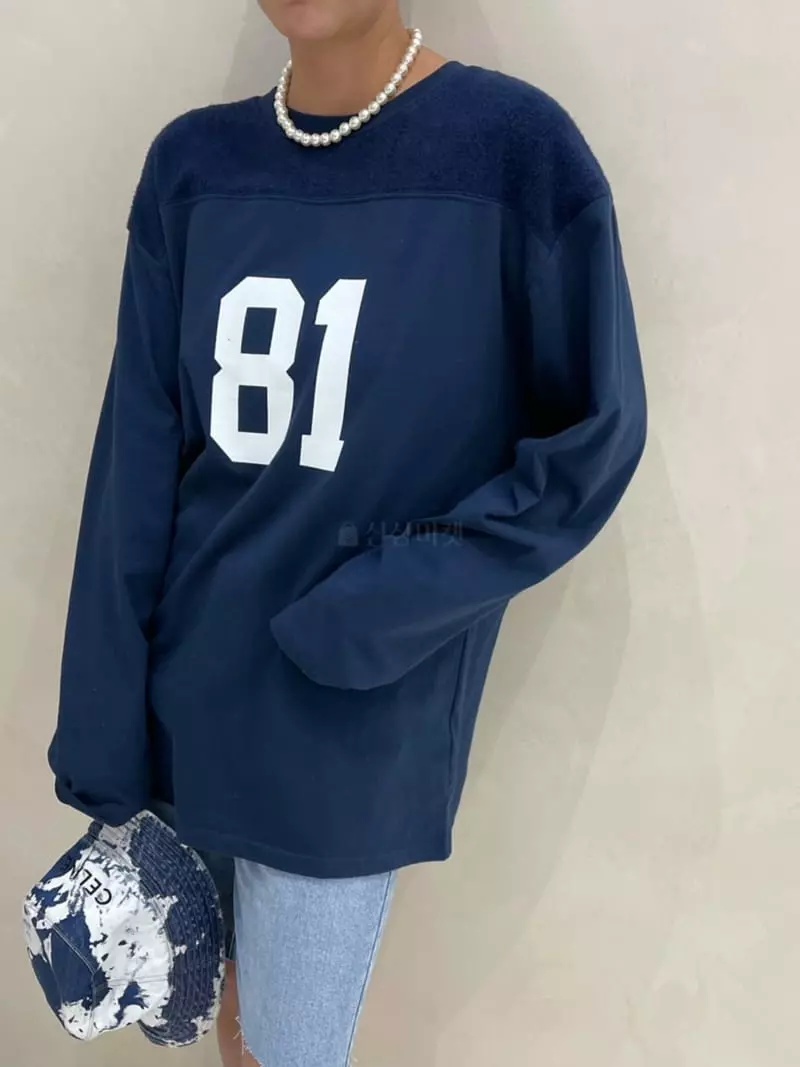 Auver_Fit - Korean Women Fashion - #restrostyle - 81 Tee - 2