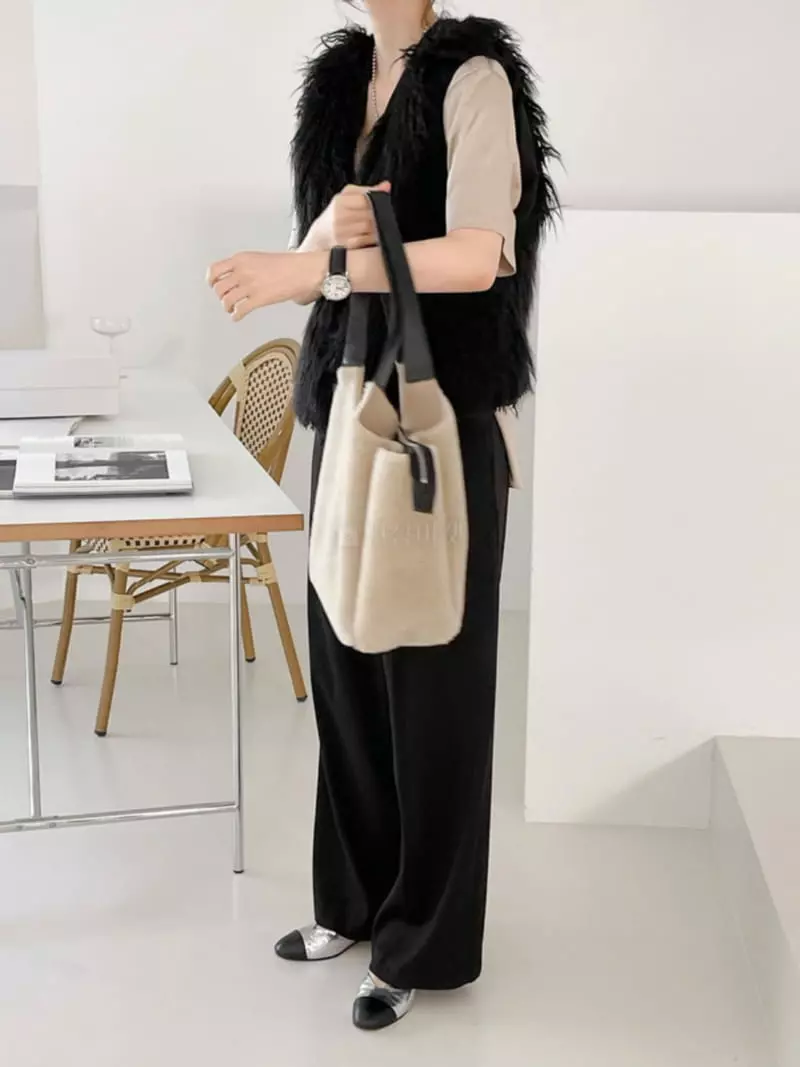 Auver_Fit - Korean Women Fashion - #womensfashion - Loose Fit Pants - 3