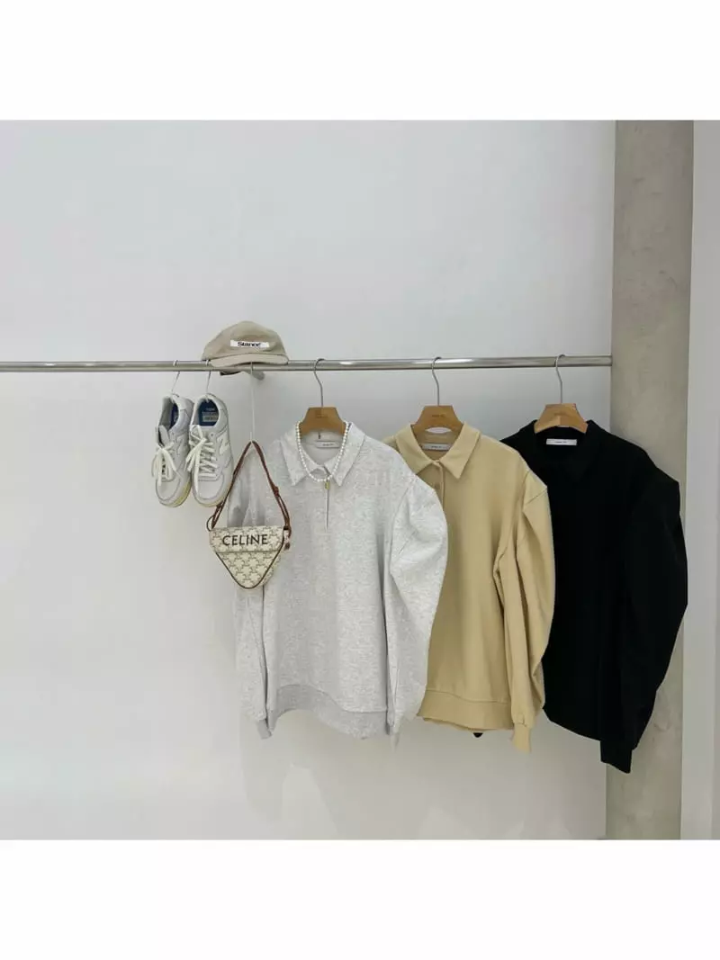 Auver_fit - Korean Women Fashion - #thelittlethings - Pk pentagon Sweatshirt - 4