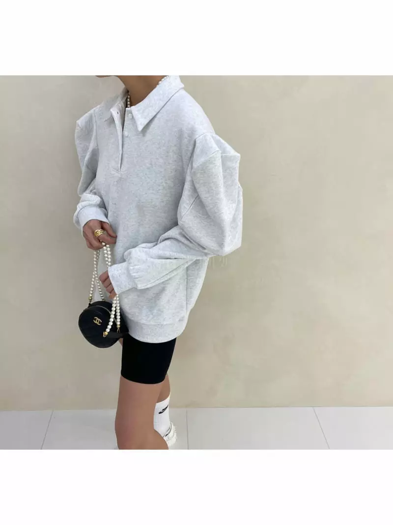 Auver_fit - Korean Women Fashion - #shopsmall - Pk pentagon Sweatshirt