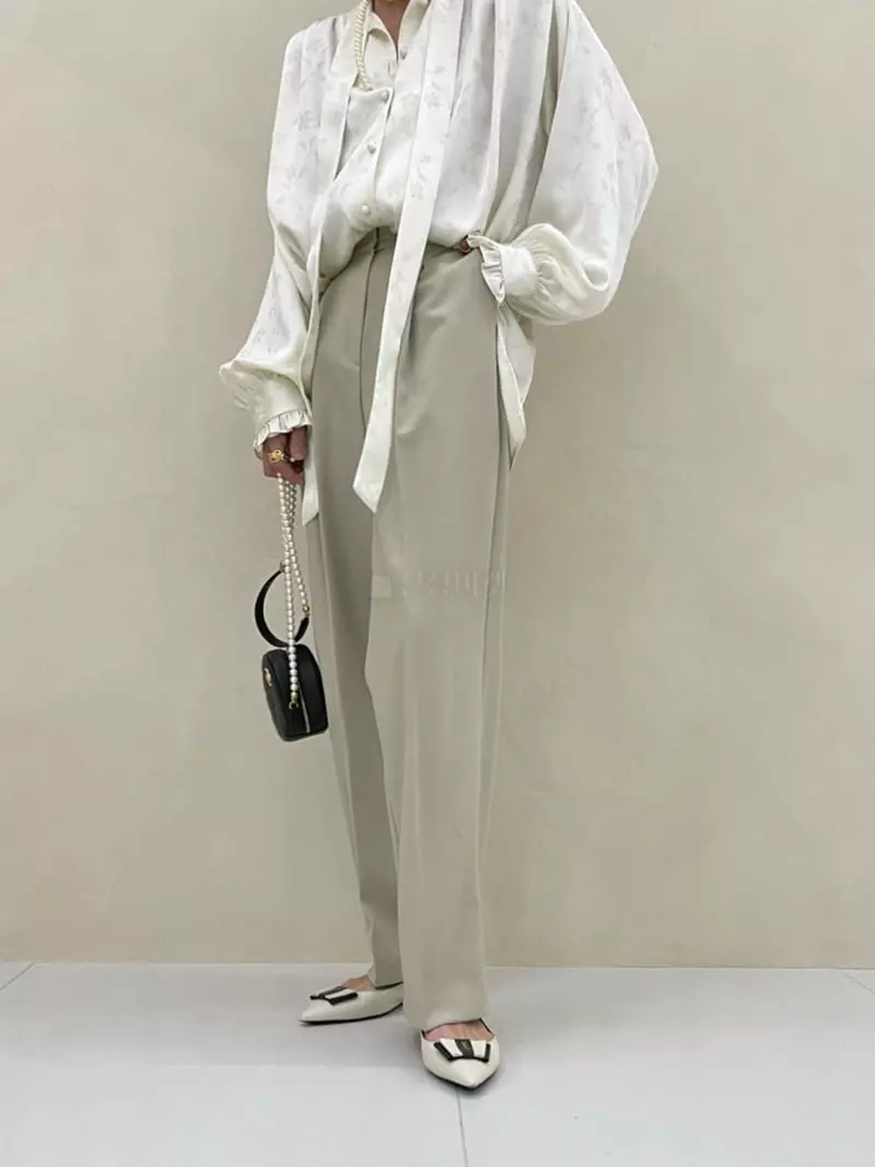 Auver_fit - Korean Women Fashion - #thelittlethings - Pearl Line Pants