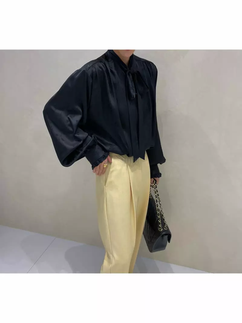 Auver_fit - Korean Women Fashion - #womensfashion - Thai Silk Blouse - 3