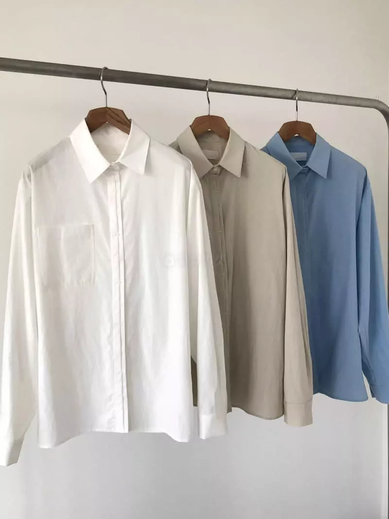 Avecnous - Korean Women Fashion - #momslook - Ahin Shirt - 3