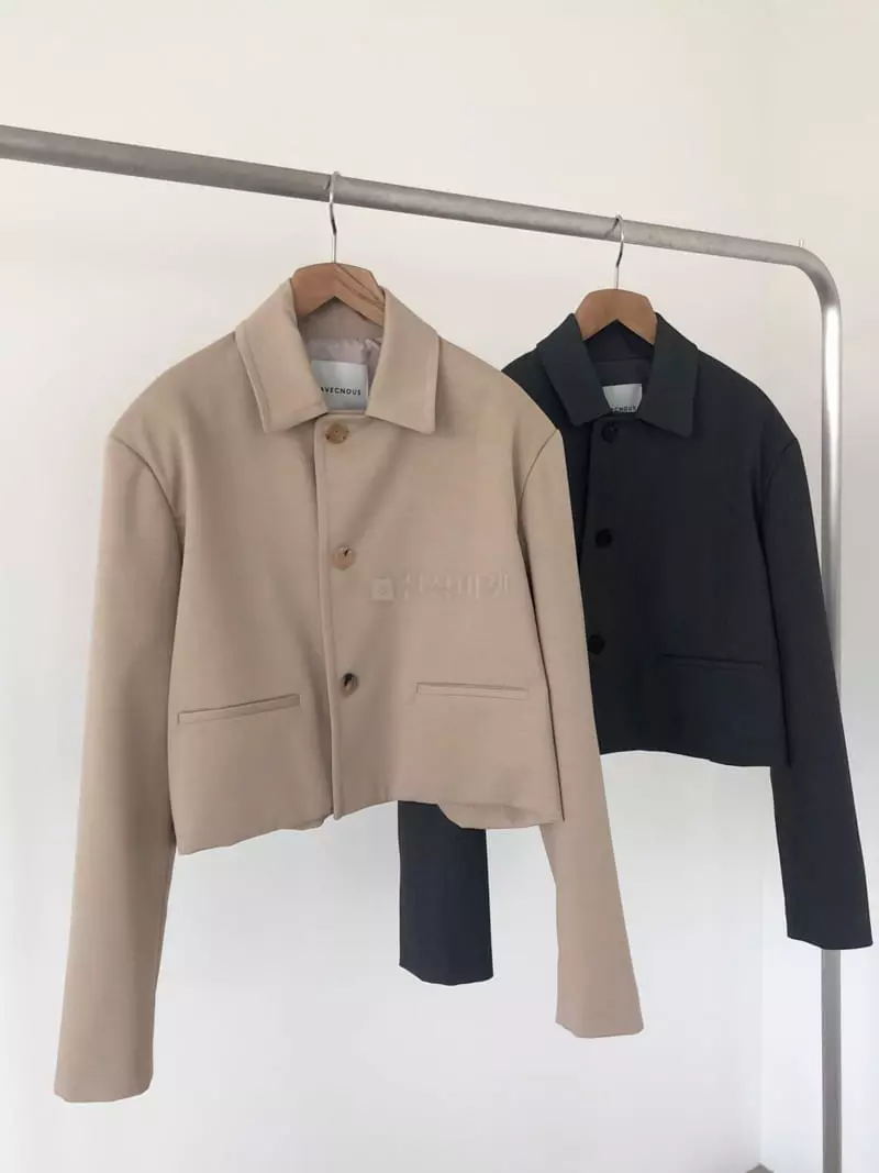 Avecnous - Korean Women Fashion - #momslook - Laf Jacket - 2