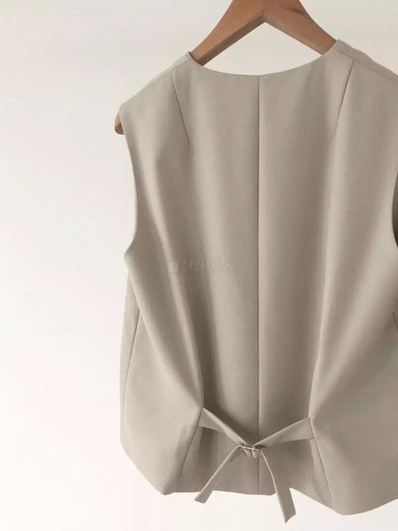 Avecnous - Korean Women Fashion - #womensfashion - Blow Vest - 4