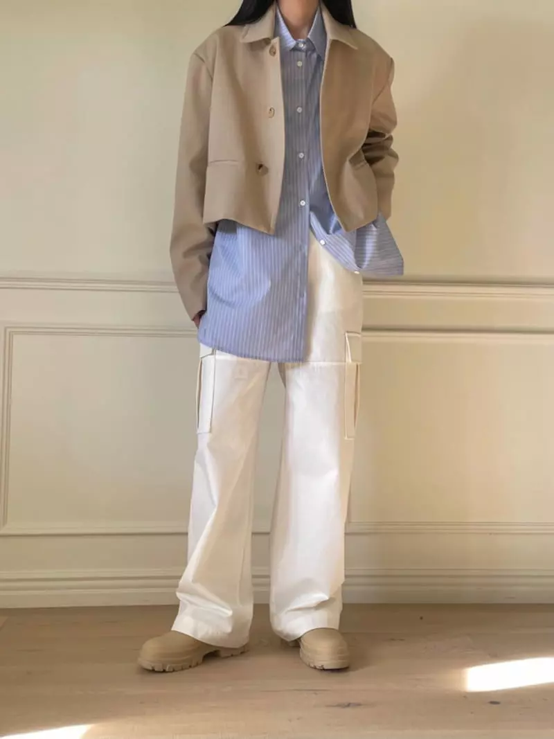 Avecnous - Korean Women Fashion - #momslook - Snug Pants - 3