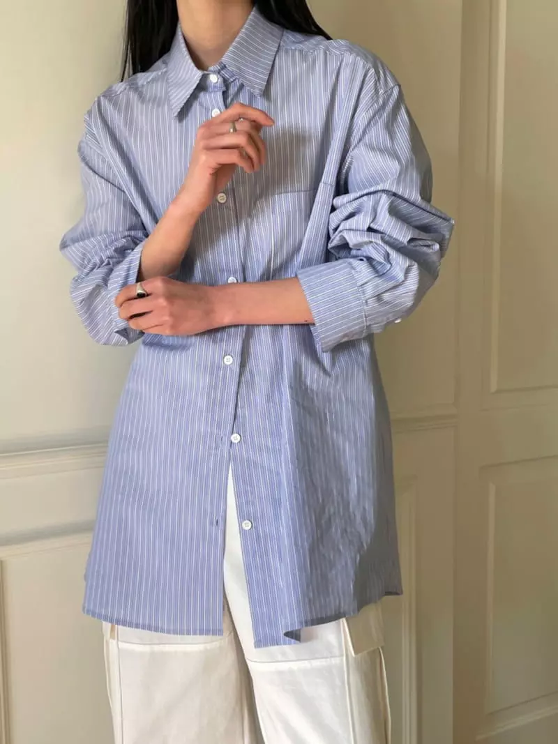 Avecnous - Korean Women Fashion - #momslook - Mano Shirt - 2