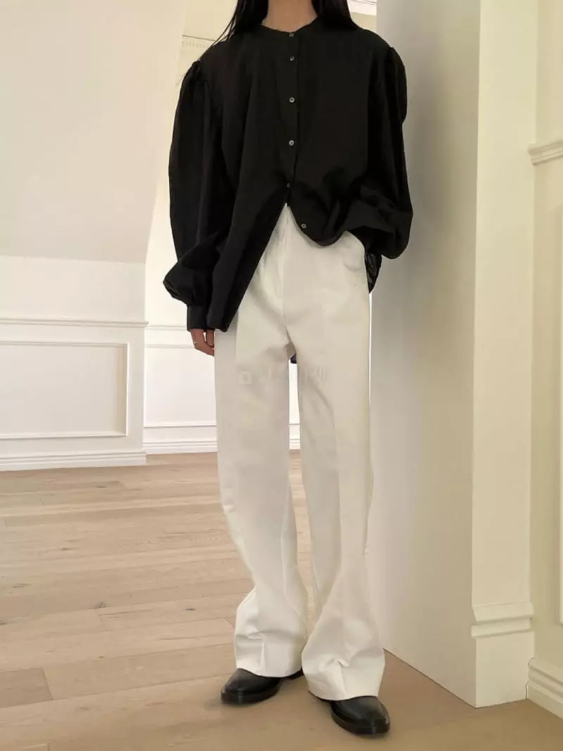 Avecnous - Korean Women Fashion - #pursuepretty - Ob Shirring Blouse