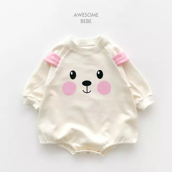 Awesome Bebe - Korean Baby Fashion - #babyfashion - Animal Bodysuit - 3