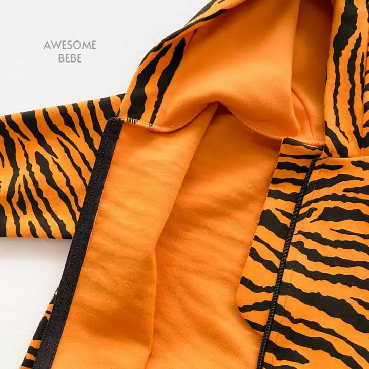 Awesome Bebe - Korean Baby Fashion - #babylifestyle - Animal Hoody Bodysuit - 7