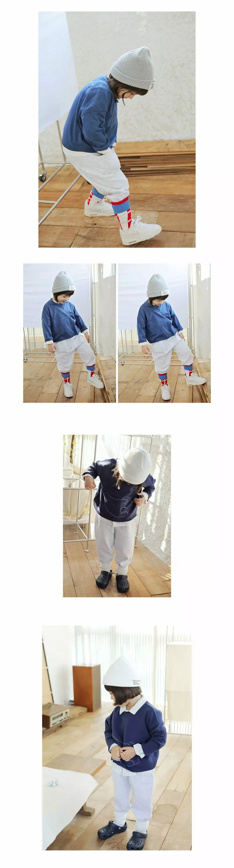 BIEN A BIEN - Korean Children Fashion Brand - #childrensboutique - Blanket Jogger Pants - 4