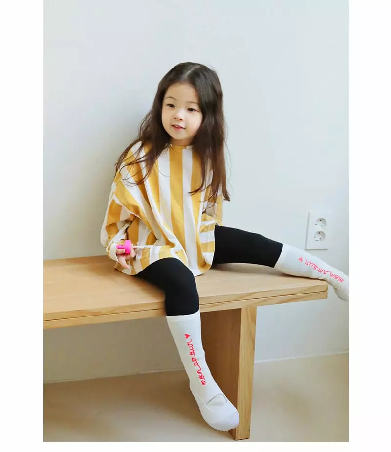 BIEN A BIEN - Korean Children Fashion Brand - #discoveringself - Cheek Tee