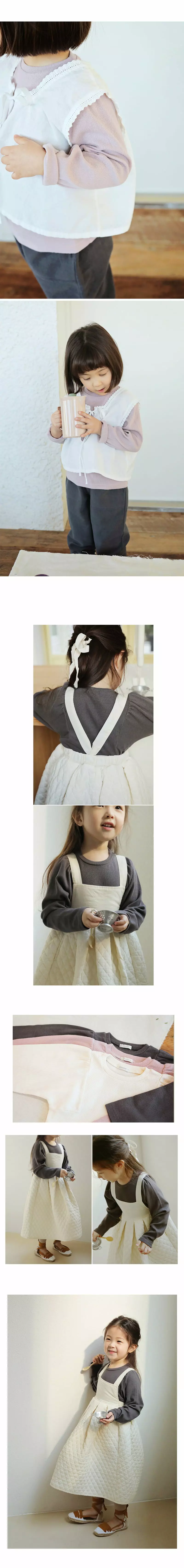 BIEN A BIEN - Korean Children Fashion Brand - #discoveringself - Linsi Tee - 3