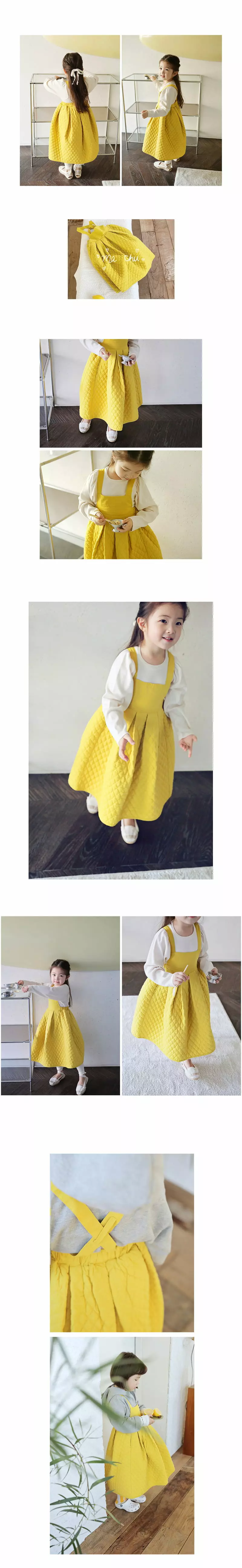 BIEN A BIEN - Korean Children Fashion Brand - #fashionkids - Chu Quilting Skirt - 2