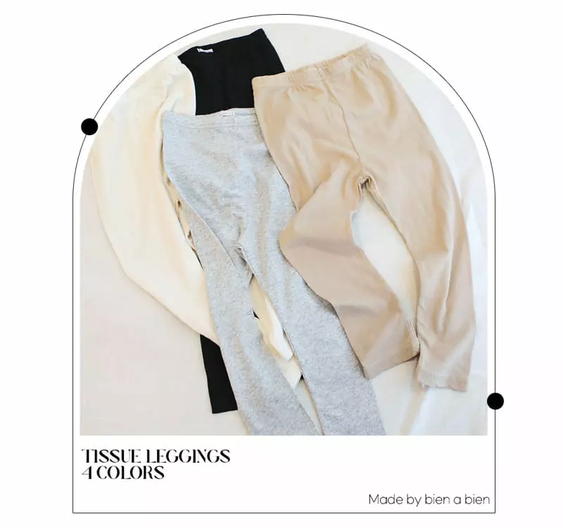 BIEN A BIEN - Korean Children Fashion Brand - #kidsshorts - Tissue Leggins
