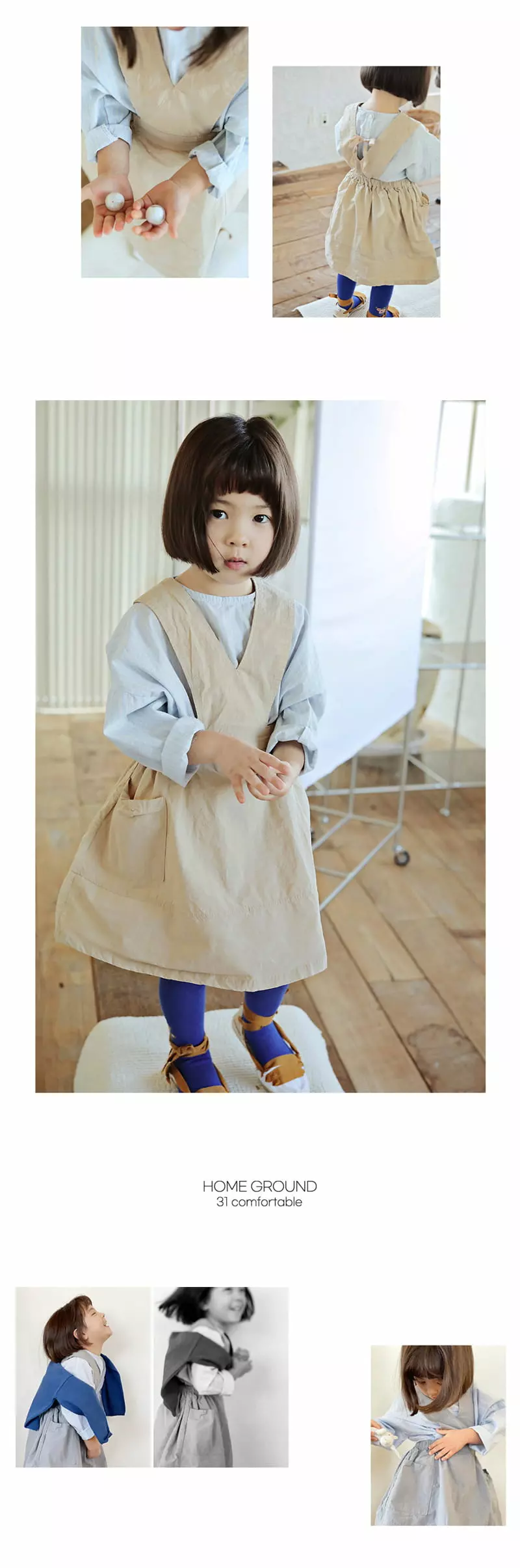 BIEN A BIEN - Korean Children Fashion Brand - #littlefashionista - Table One-piece - 3