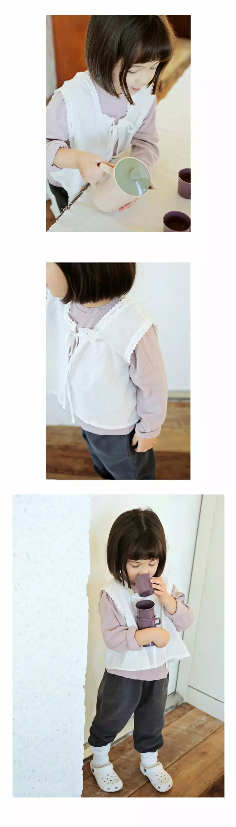 BIEN A BIEN - Korean Children Fashion Brand - #magicofchildhood - Rice Sleeveless Top - 3
