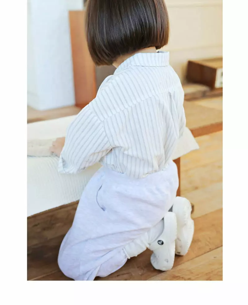 BIEN A BIEN - Korean Children Fashion Brand - #prettylittlegirls - Yogurt Collar Shirt