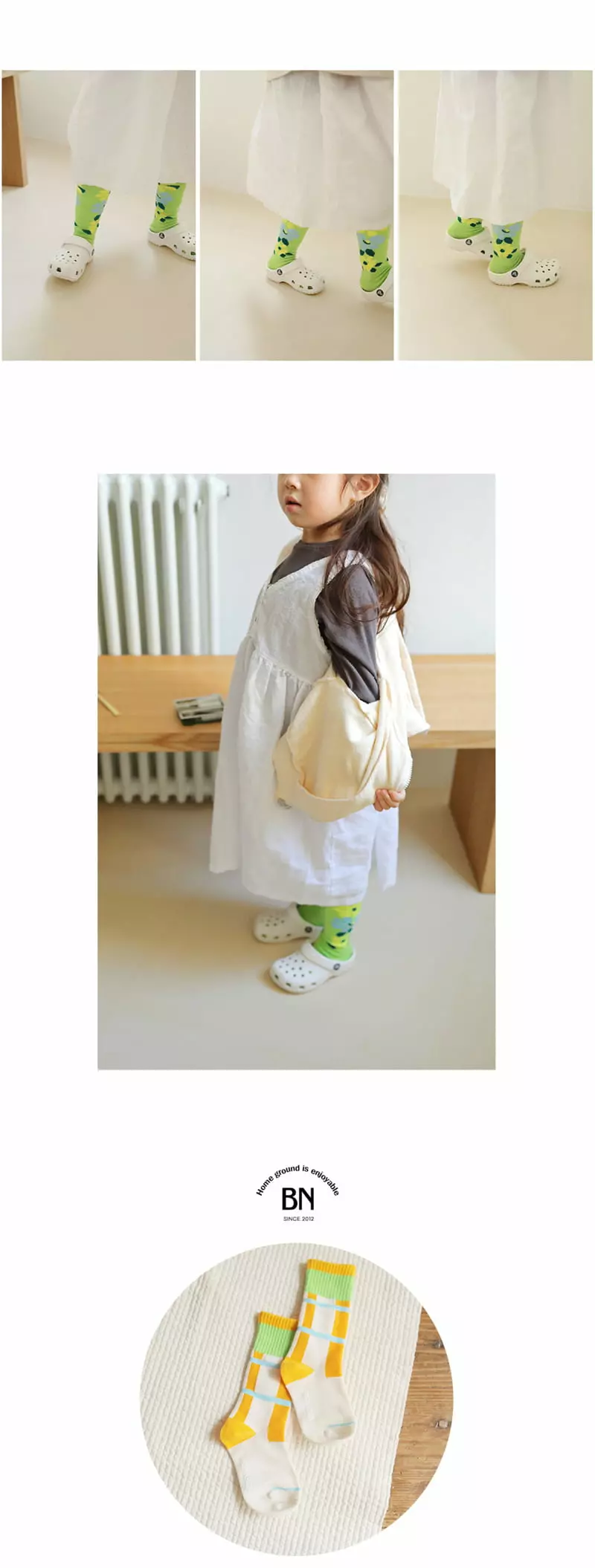 BIEN A BIEN - Korean Children Fashion Brand - #prettylittlegirls - Vegetable Socks [set of 3] - 2