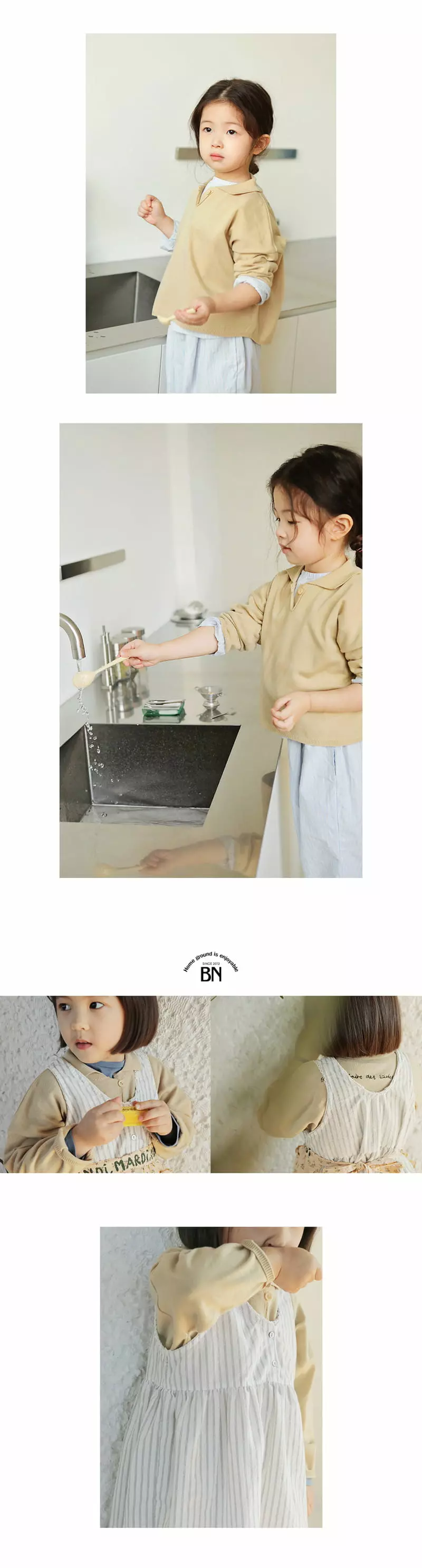 BIEN A BIEN - Korean Children Fashion Brand - #prettylittlegirls - Rice Knit Pullover - 3