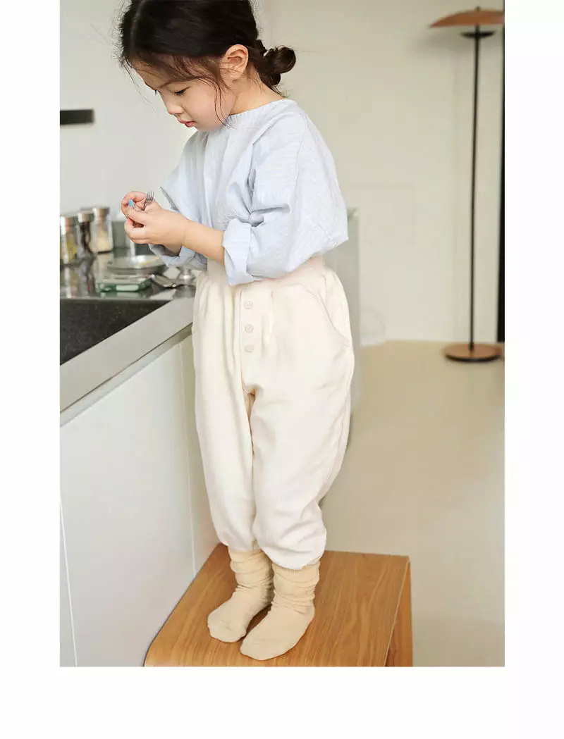 BIEN A BIEN - Korean Children Fashion Brand - #toddlerclothing - Blanket Jogger Pants