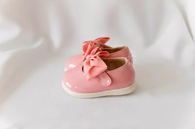BabyZzam - Korean Baby Fashion - #babyootd - Cuty Raibbon Flats - 7