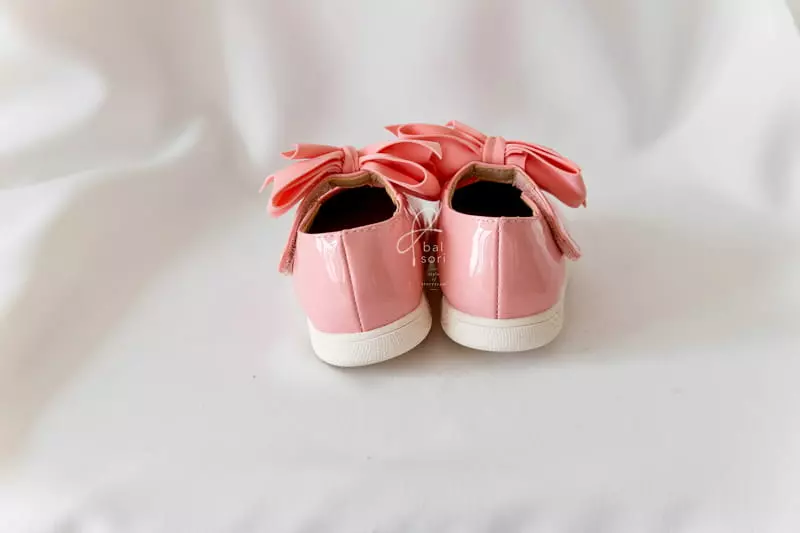 BabyZzam - Korean Baby Fashion - #babyoutfit - Cuty Raibbon Flats - 8