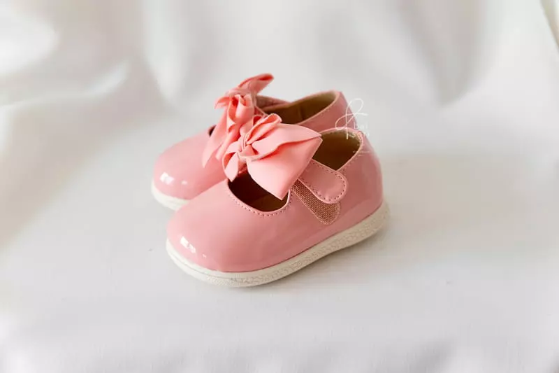 BabyZzam - Korean Baby Fashion - #onlinebabyboutique - Cuty Raibbon Flats - 11