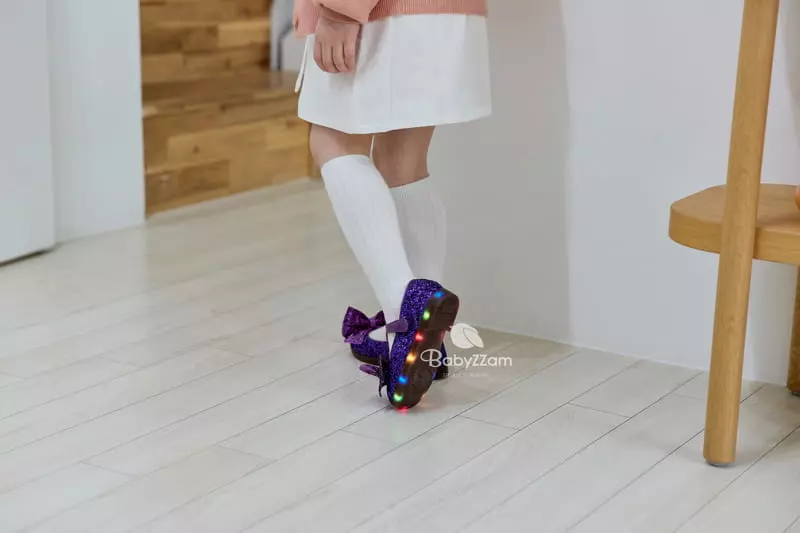 BabyZzam - Korean Children Fashion - #designkidswear - Tiara Ribbon Flats - 9