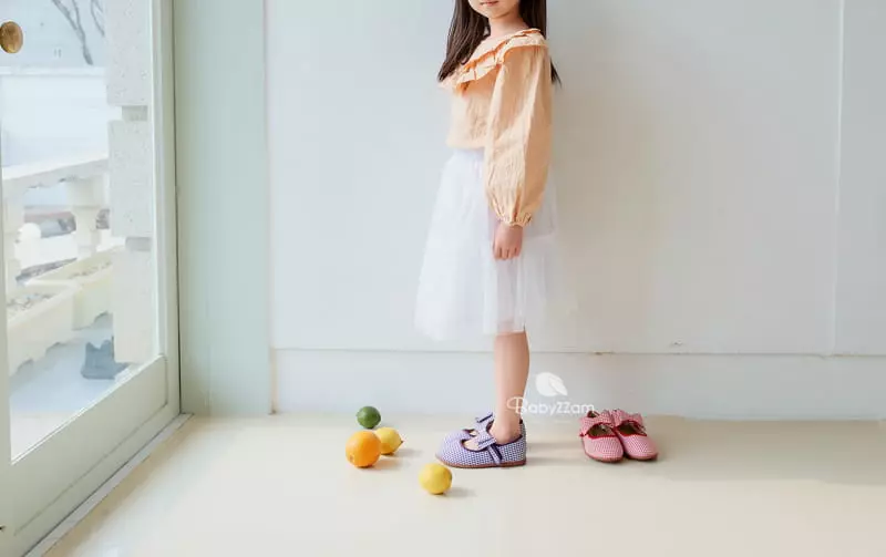 BabyZzam - Korean Children Fashion - #discoveringself - Ive Check Flats - 7