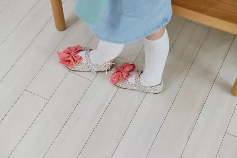 BabyZzam - Korean Children Fashion - #discoveringself - Lovely Ribbon Flats - 7
