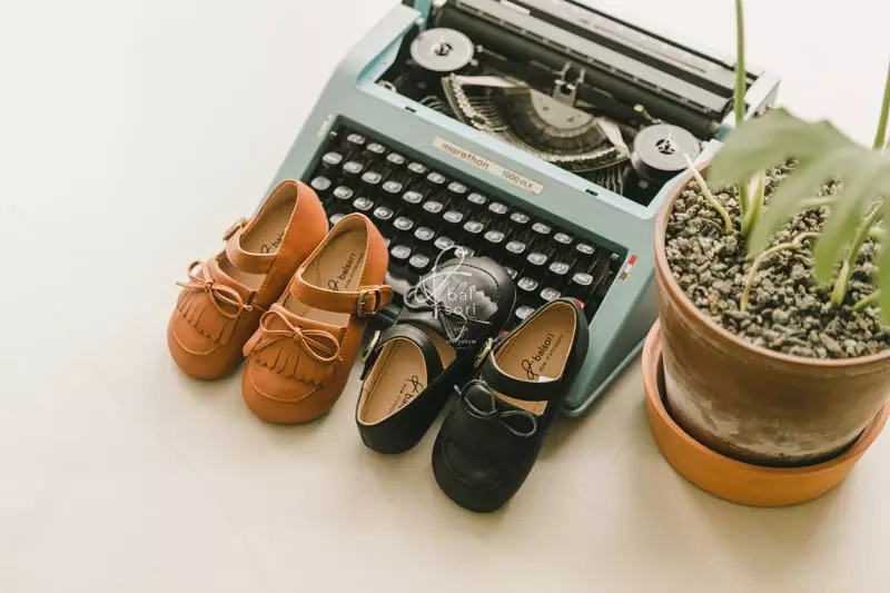 BabyZzam - Korean Children Fashion - #prettylittlegirls - Mustache Ribbon Loafer