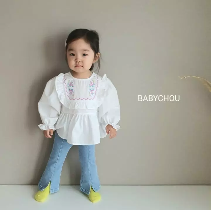 Babychou - Korean Children Fashion - #Kfashion4kids - French Blouse - 2