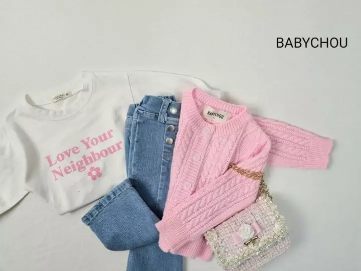 Babychou - Korean Children Fashion - #Kfashion4kids - Nebo Tee