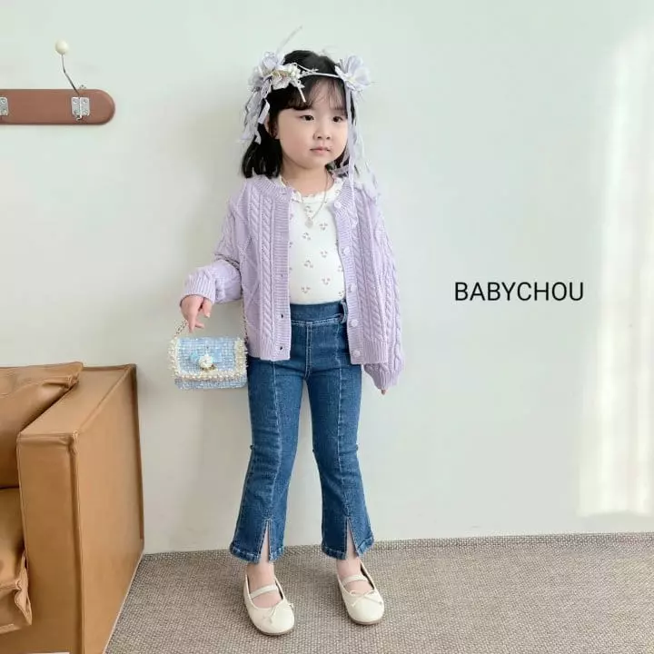 Babychou - Korean Children Fashion - #Kfashion4kids - Hear Flower Tee - 11