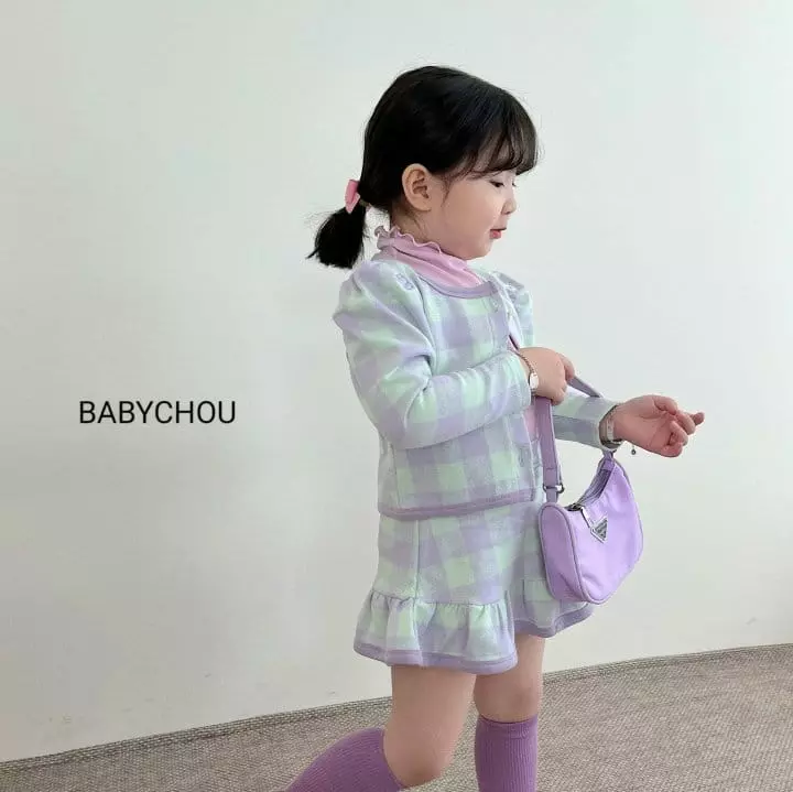 Babychou - Korean Children Fashion - #Kfashion4kids - Bli Top Bottom Set - 10