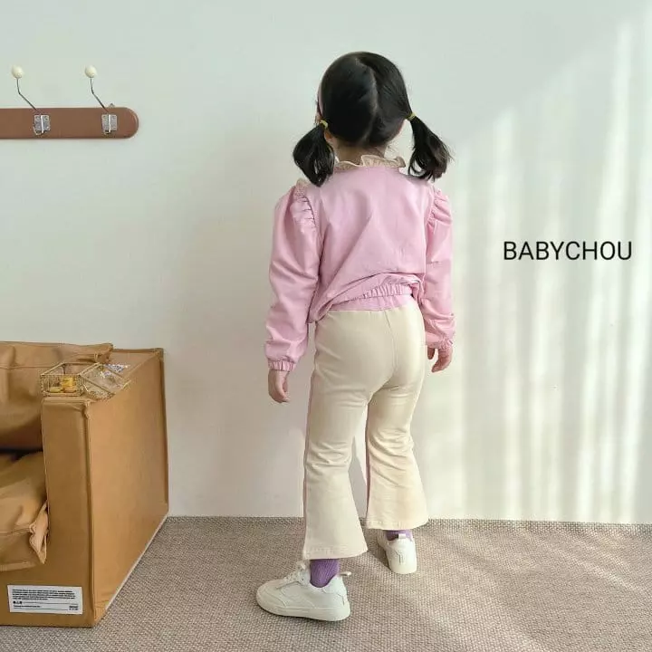 Babychou - Korean Children Fashion - #Kfashion4kids - Fia Top Bottom Set - 9